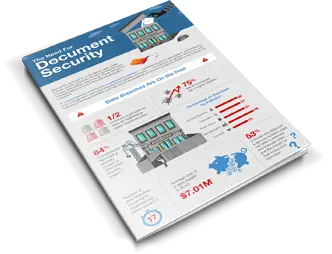 Canon, The Need For Document Security Infographic, (Dealership Name)
