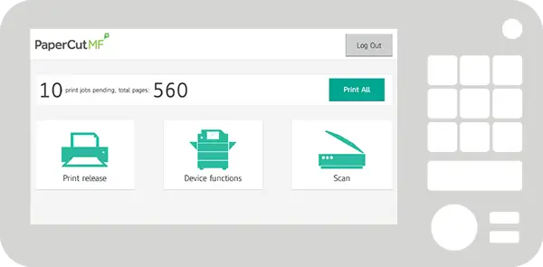 Papercut, Integrated Scanning, (Dealership Name)